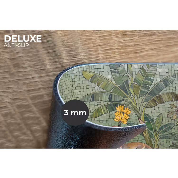 Placemat - 6 stuks - Vogel - Dier - Jungle - Mozaïek - Natuur — 4