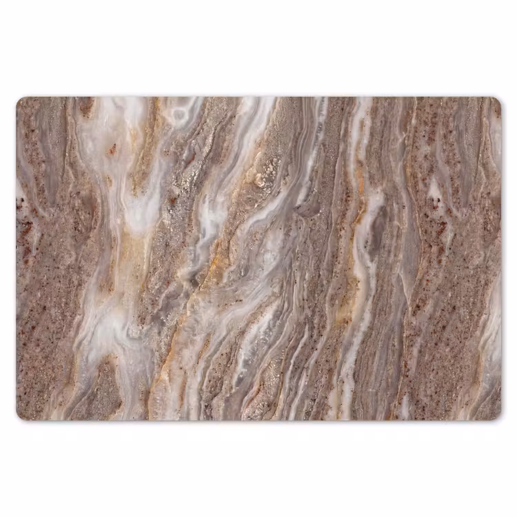 Placemat - 6 stuks - Textuur - Steen - Abstract - Beige — 7