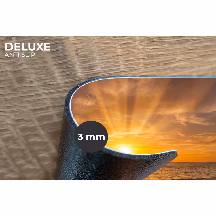 Placemat - 6 stuks - Zee - Zonsondergang - Golven - Kust - Oranje — 4