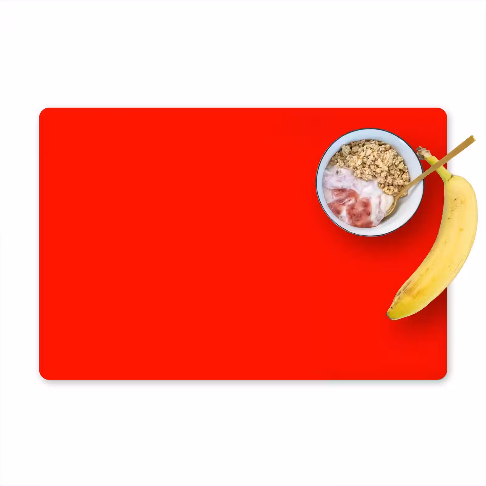 Placemat - 6 stuks - Vibrant - Vermilion - Rood — 1