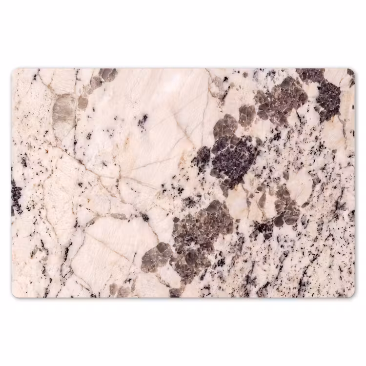 Placemat - 6 stuks - Natuursteen - Patroon - Abstract - Beige - Grijs — 7
