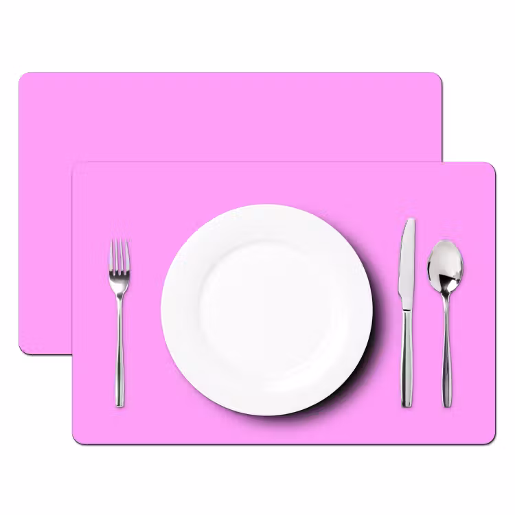 Placemat - 6 stuks - Soft - Lavender - Roze — 2