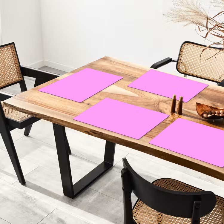 Placemat - 6 stuks - Soft - Lavender - Roze — 5