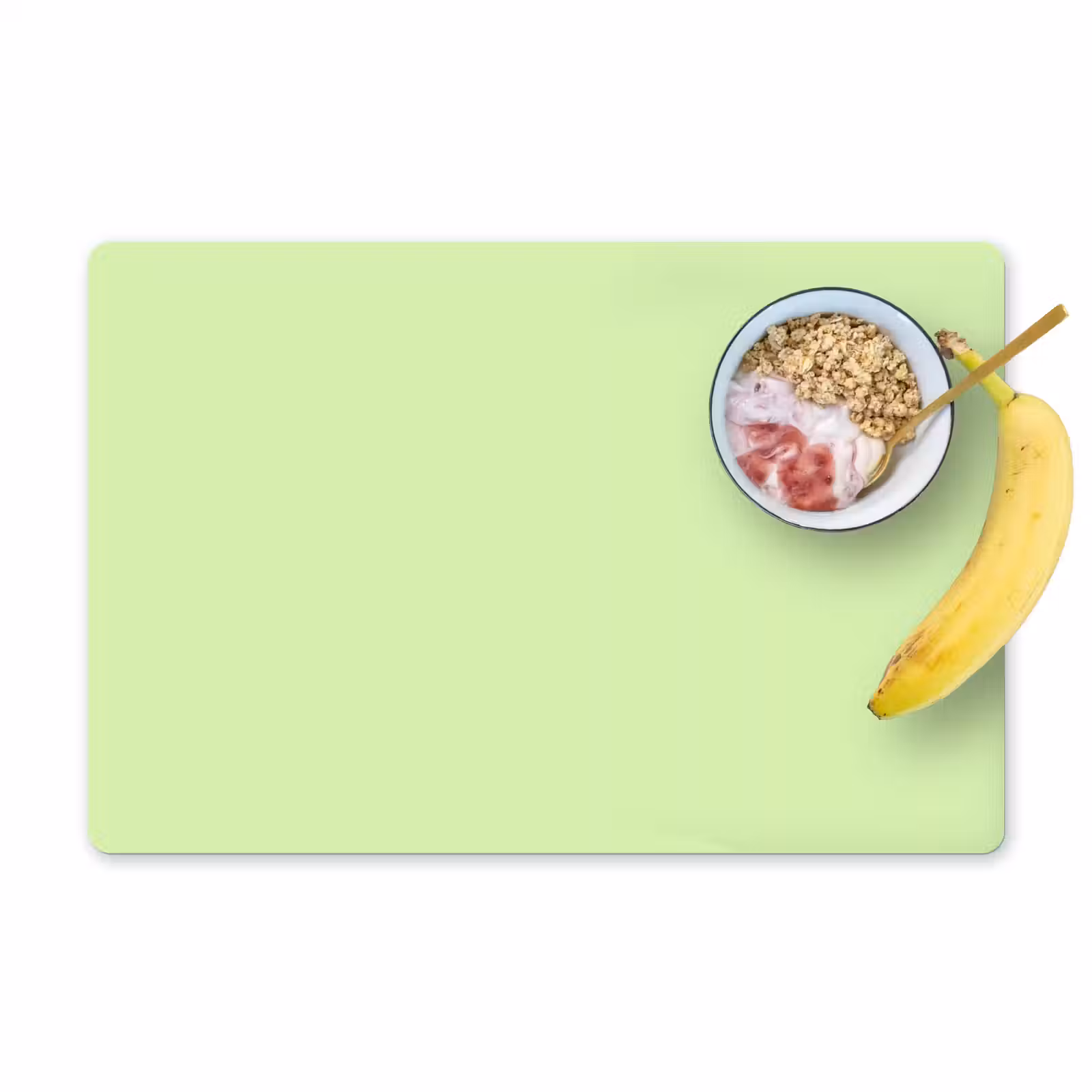 Placemat - 6 stuks - Light - Lime - Groen — 1