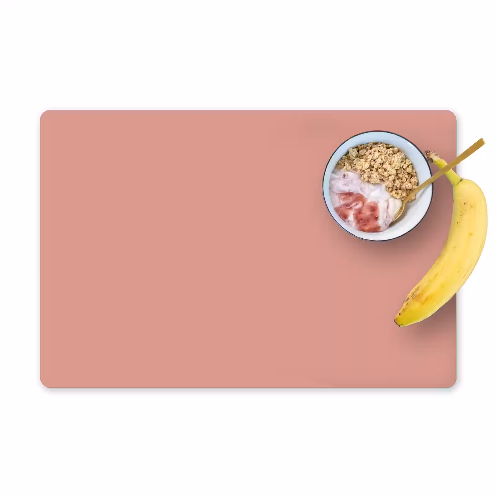Placemat - 6 stuks - Muted - Salmon - Koraal — 1