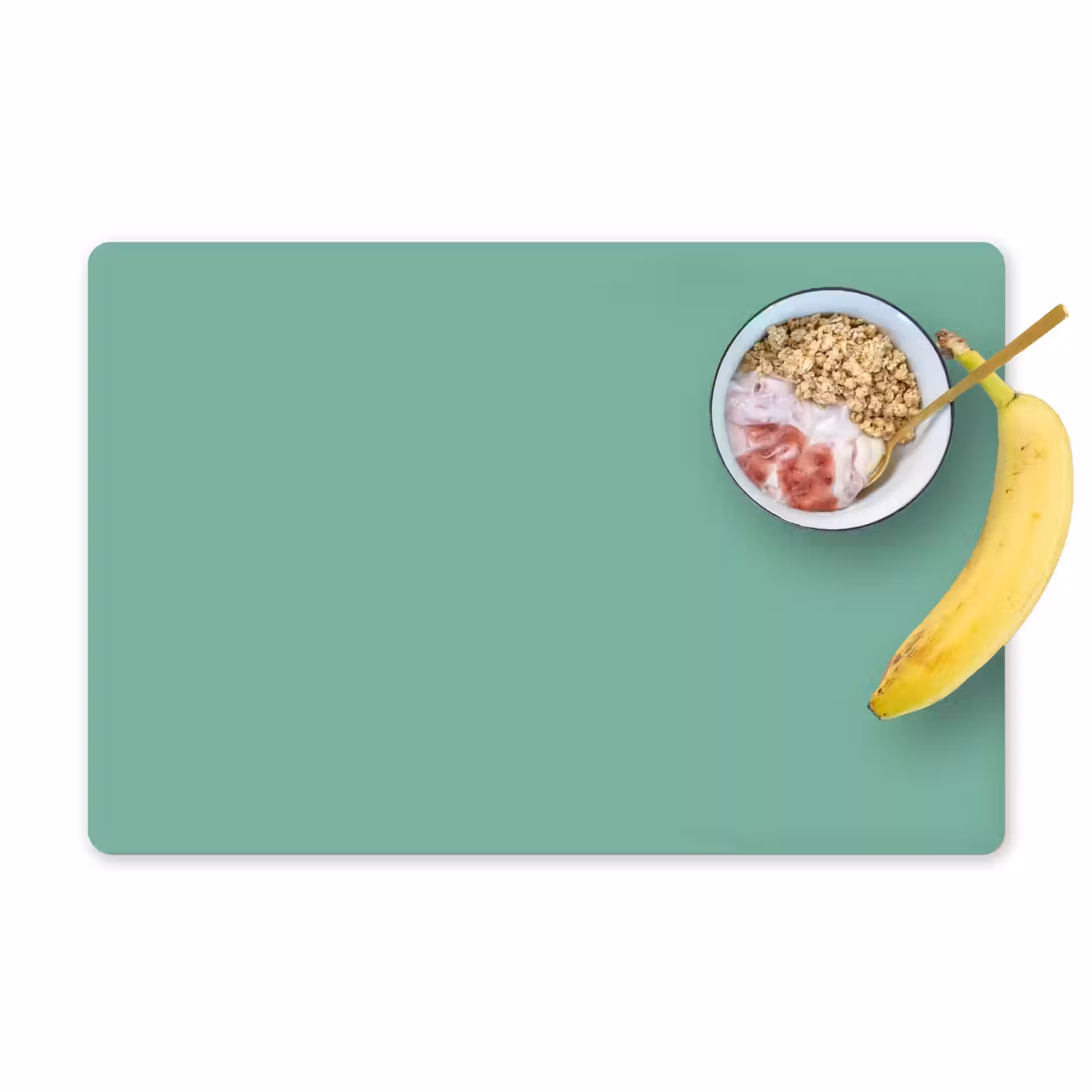 Placemat - 6 stuks - Ocean - Jade - Groen — 1