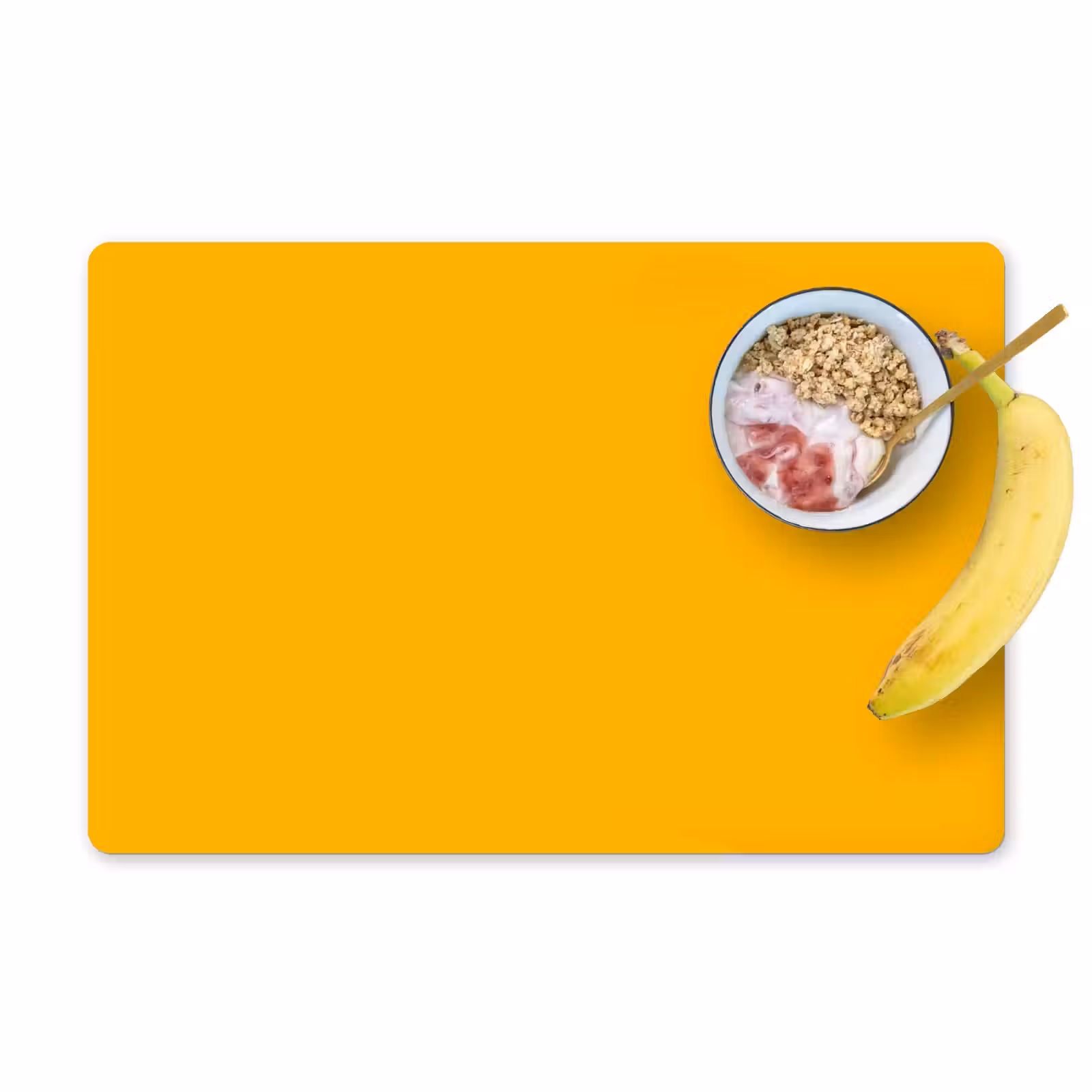 Placemat - 6 stuks - Vivid - Amber - Geel — 1