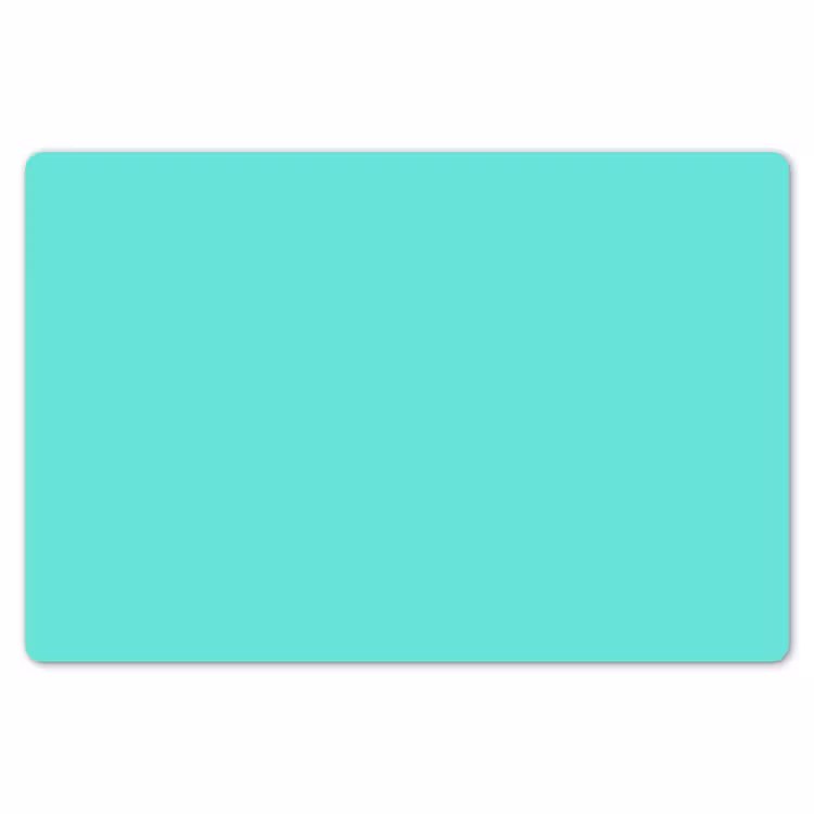 Placemat - 6 stuks - Electric - Cyan - Turkoois — 7