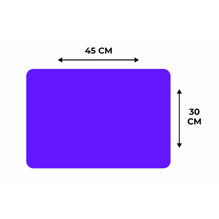 Placemat - 6 stuks - Electric - Indigo - Paars — 3