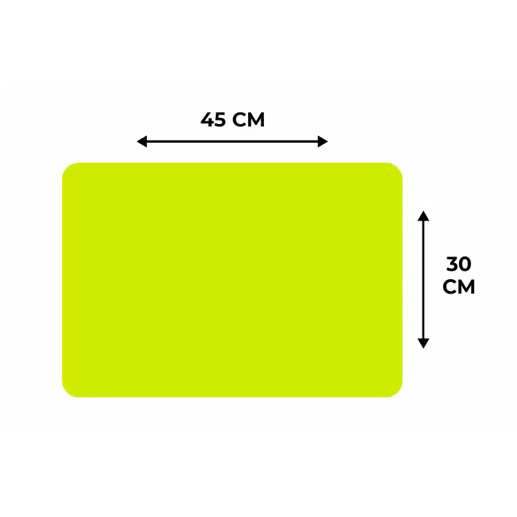 Placemat - 6 stuks - Electric - Lemon - Geel — 3