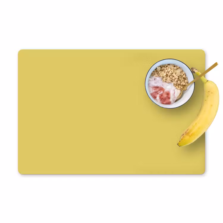 Placemat - 6 stuks - Golden - Ochre - Geel — 1