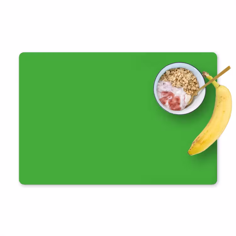 Placemat - 6 stuks - Kelly - Green - Groen — 1