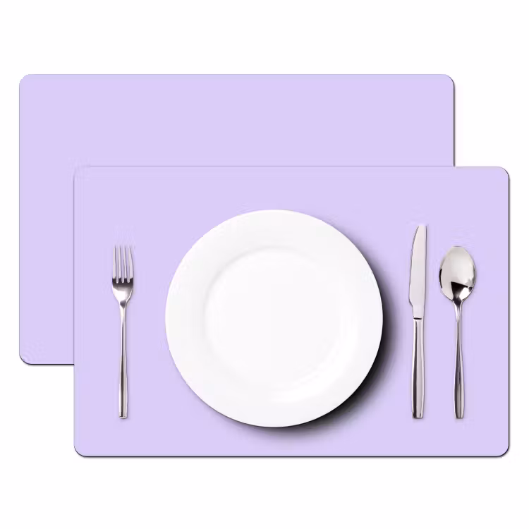 Placemat - 6 stuks - Light - Orchid - Paars — 2