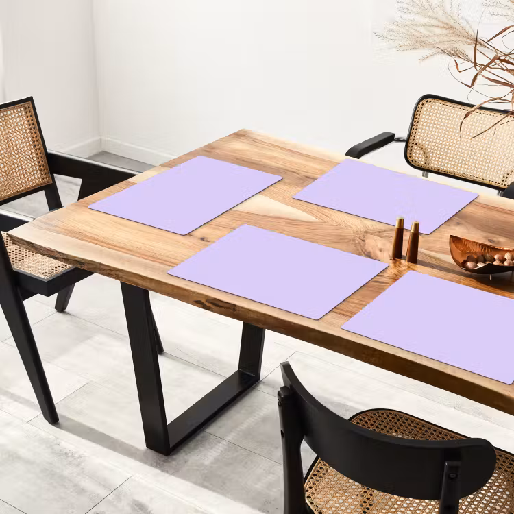 Placemat - 6 stuks - Light - Orchid - Paars — 5