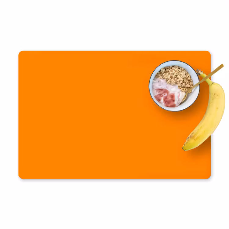 Placemat - 6 stuks - Marigold - Glow - Oranje — 1