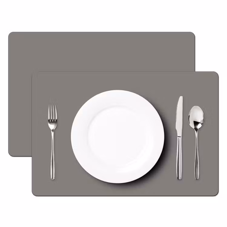 Placemat - 6 stuks - Mineral - Grey - Grijs — 2