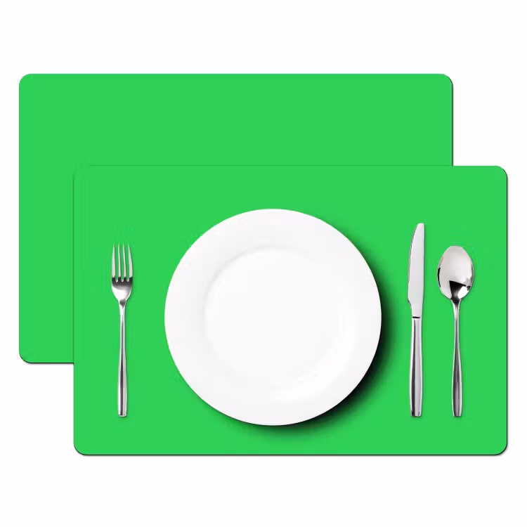 Placemat - 6 stuks - Mint - Green - Groen — 2