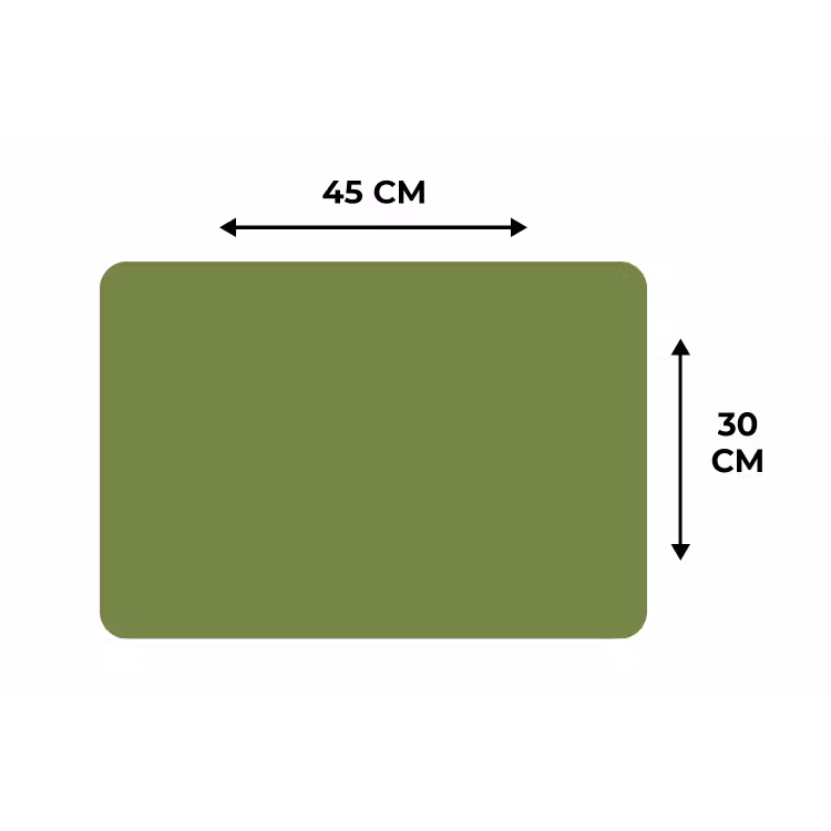 Placemat - 6 stuks - Moss - Green - Groen — 3