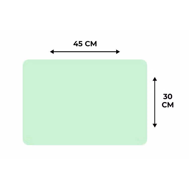 Placemat - 6 stuks - Pale - Mint - Groen — 3