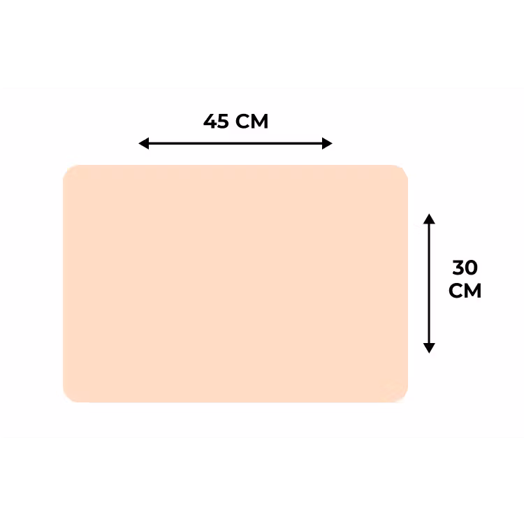 Placemat - 6 stuks - Pale - Peach - Nude — 3