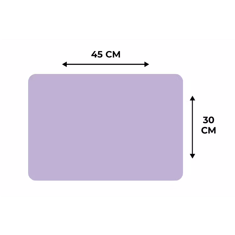 Placemat - 6 stuks - Pastel - Lilac - Paars — 3