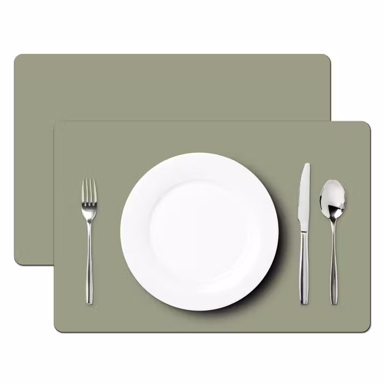 Placemat - 6 stuks - Sage - Mist - Groen — 2