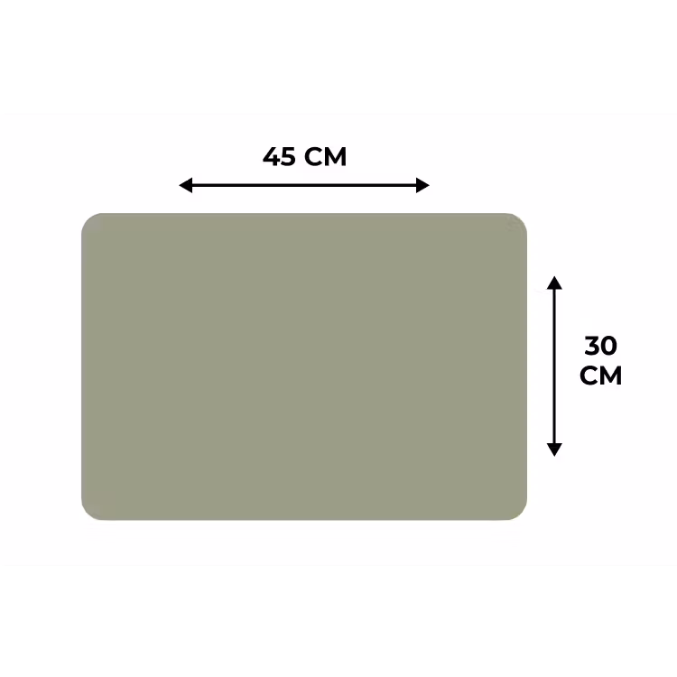 Placemat - 6 stuks - Sage - Mist - Groen — 3