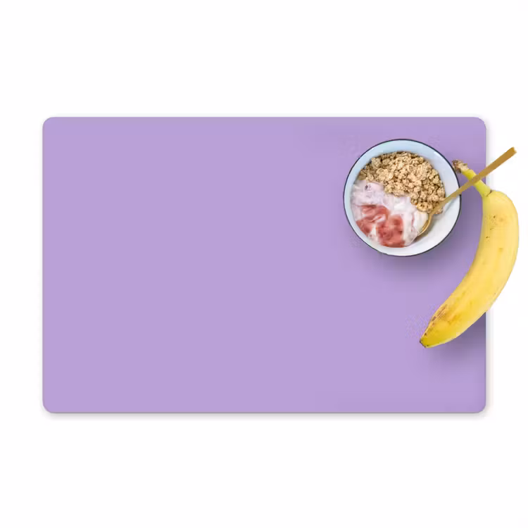 Placemat - 6 stuks - Soft - Lavender - Paars — 1