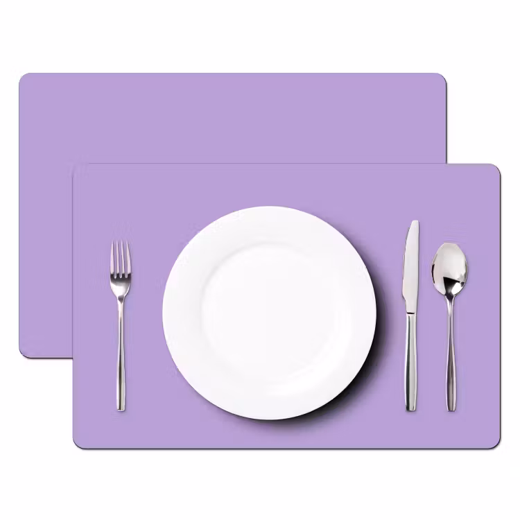 Placemat - 6 stuks - Soft - Lavender - Paars — 2