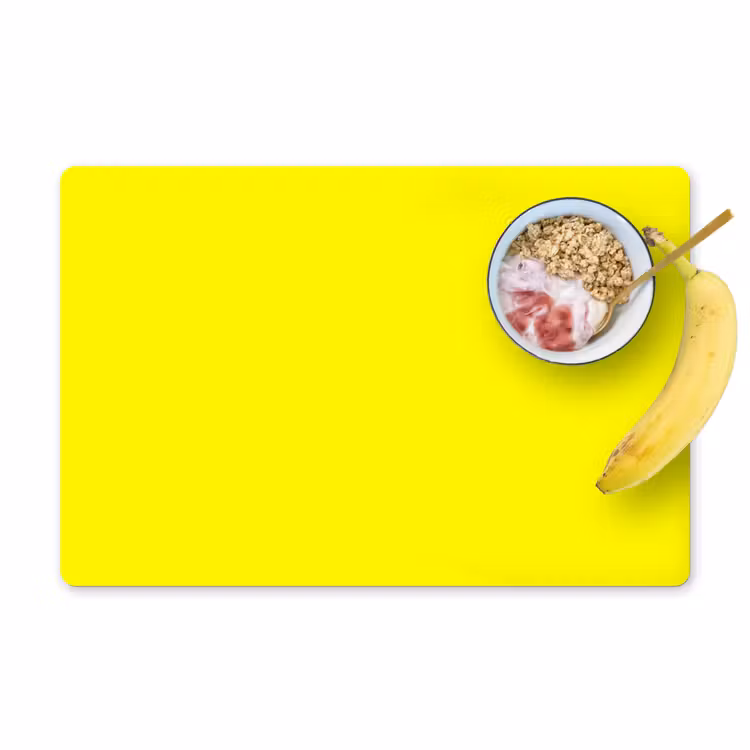 Placemat - 6 stuks - Sunshine - Glow - Geel — 1