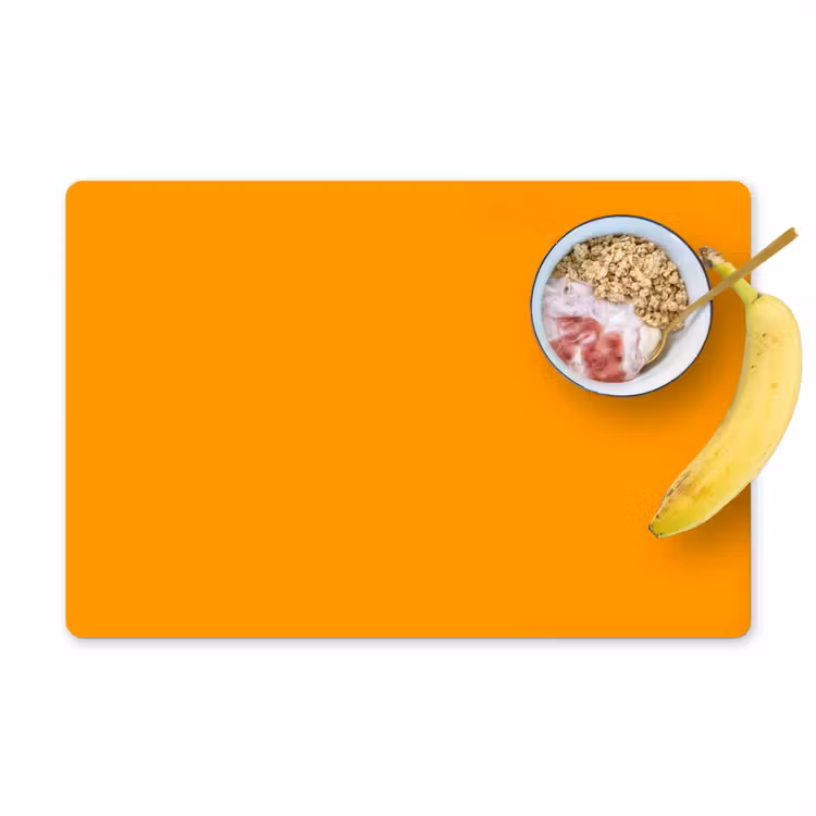 Placemat - 6 stuks - Warm - Ochre - Oranje — 1