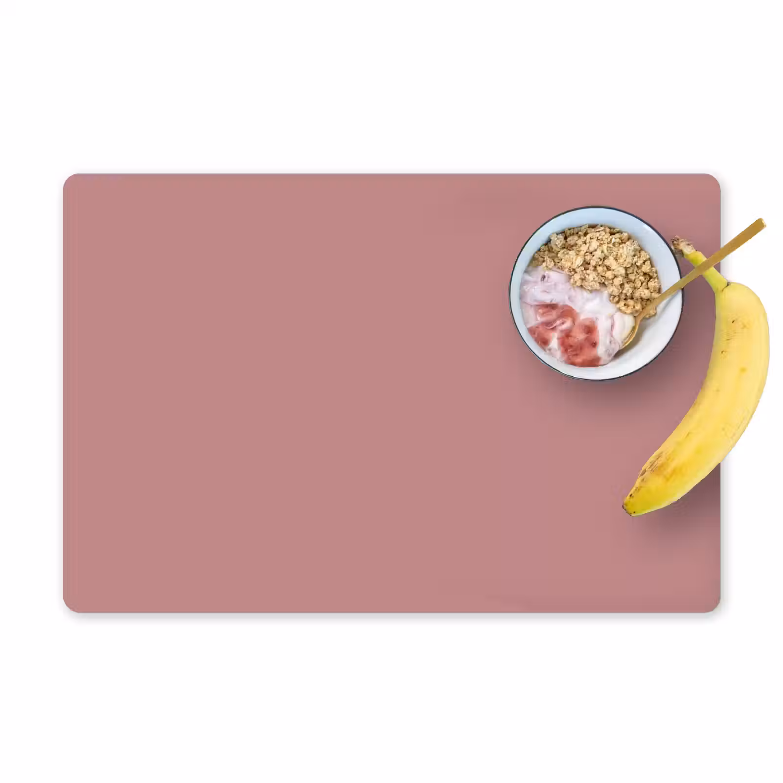 Placemat - 6 stuks - Dusty - Rose - Roze — 1