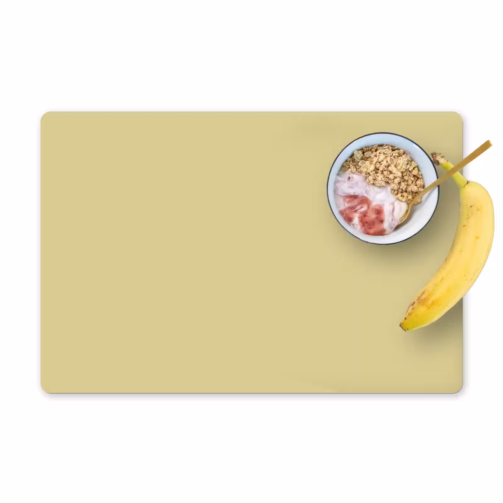Placemat - 6 stuks - Golden - Clover - Geel — 1