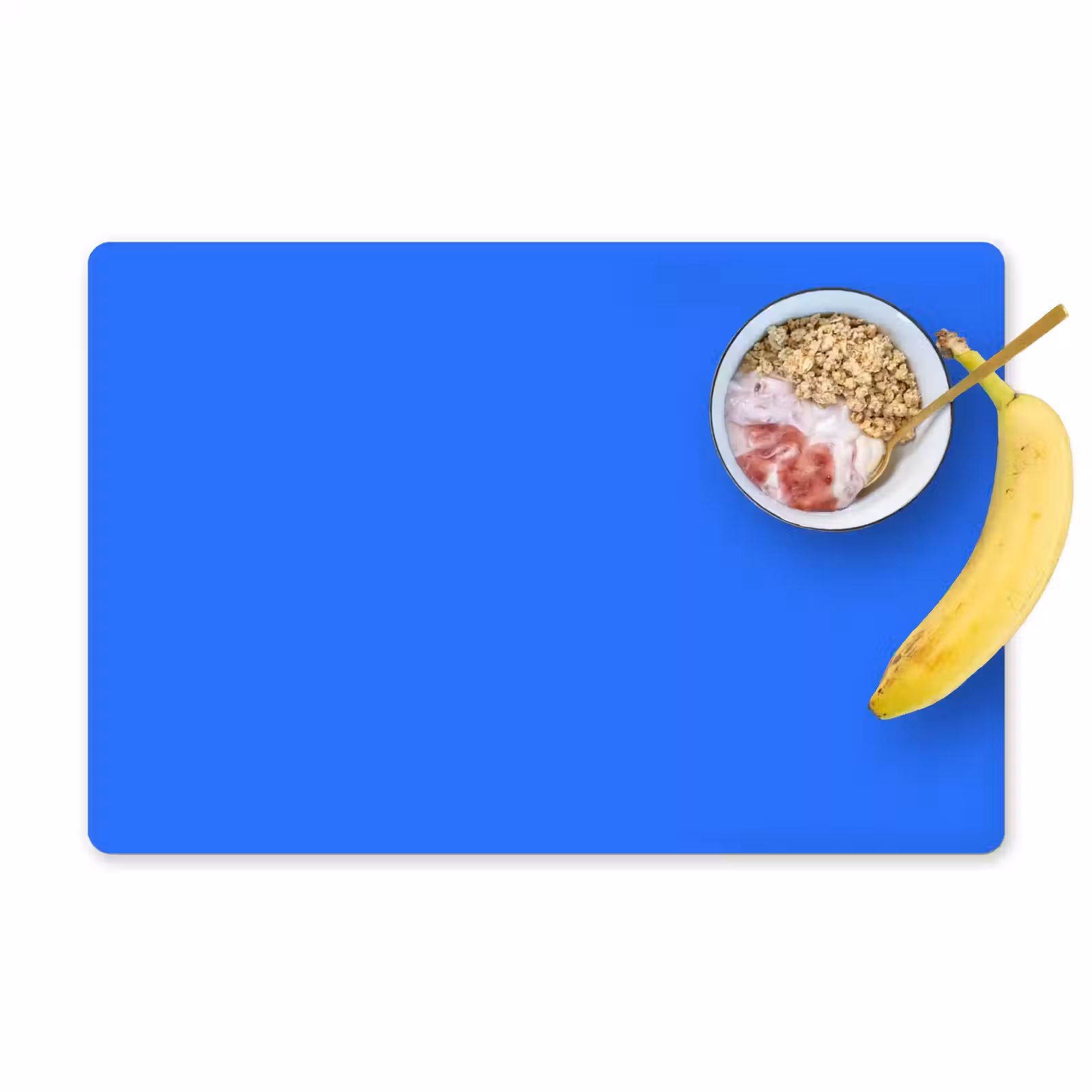 Placemat - 6 stuks - Vivid - Cobalt - Blauw — 1