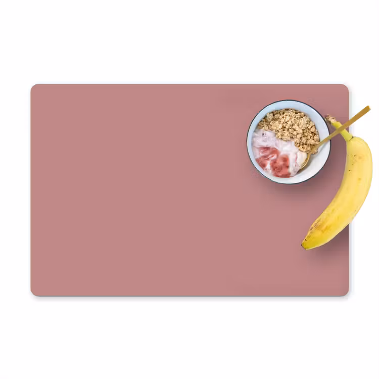 Placemat - 6 stuks - Dusty - Rose - Roze — 1