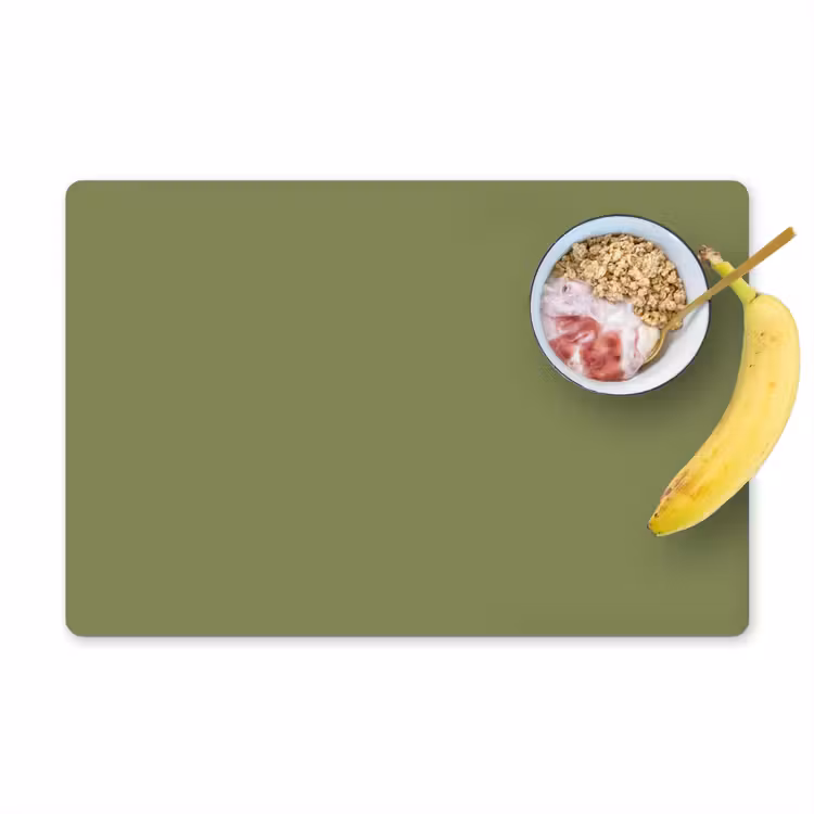 Placemat - 6 stuks - Herbal - Matcha - Groen — 1
