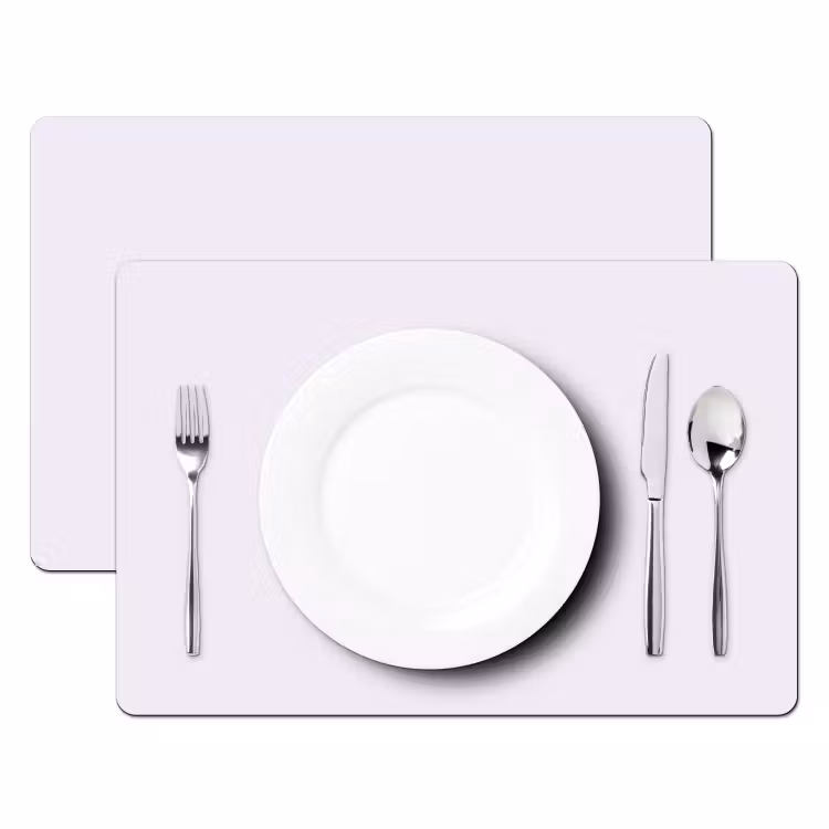 Placemat - 6 stuks - Lilac - Luxe - Paars — 2