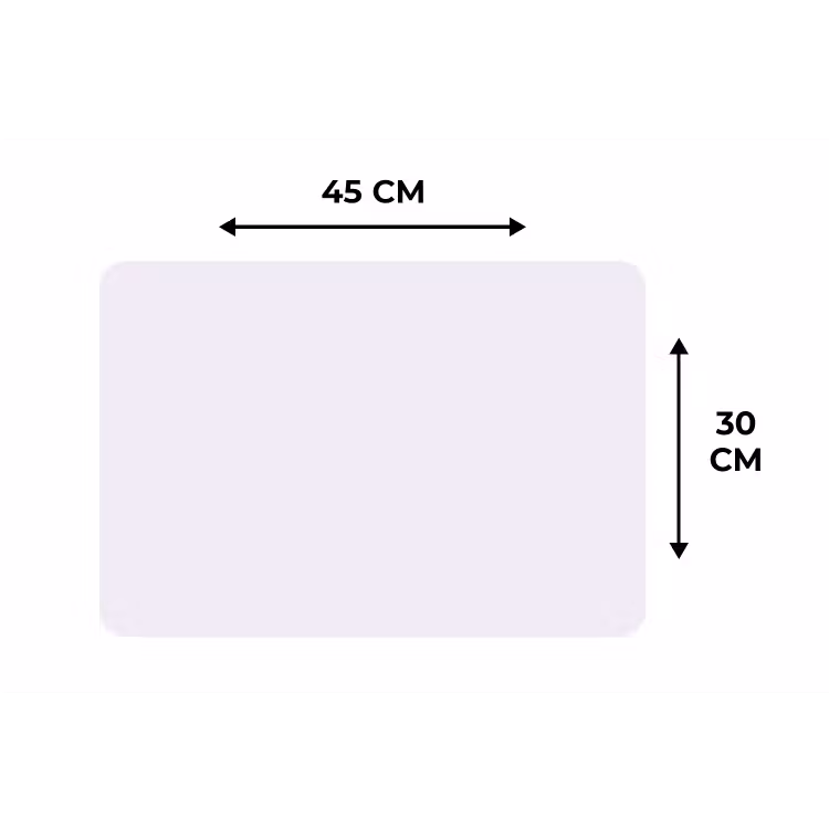 Placemat - 6 stuks - Lilac - Luxe - Paars — 3