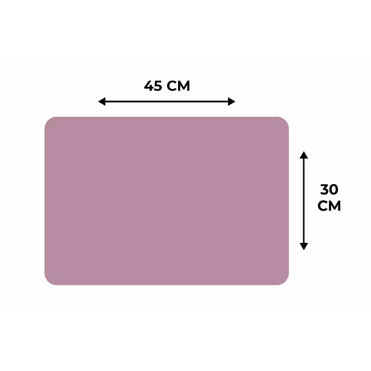 Placemat - 6 stuks - Lilac - Paars - Mauve — 3