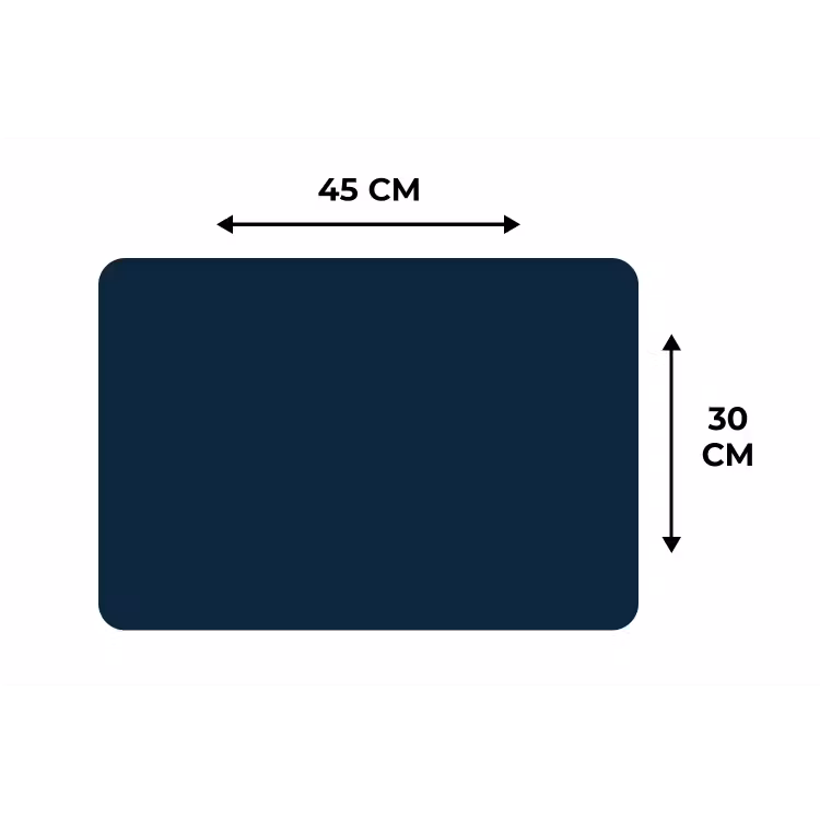 Placemat - 6 stuks - Midnight - Blue - Blauw — 3