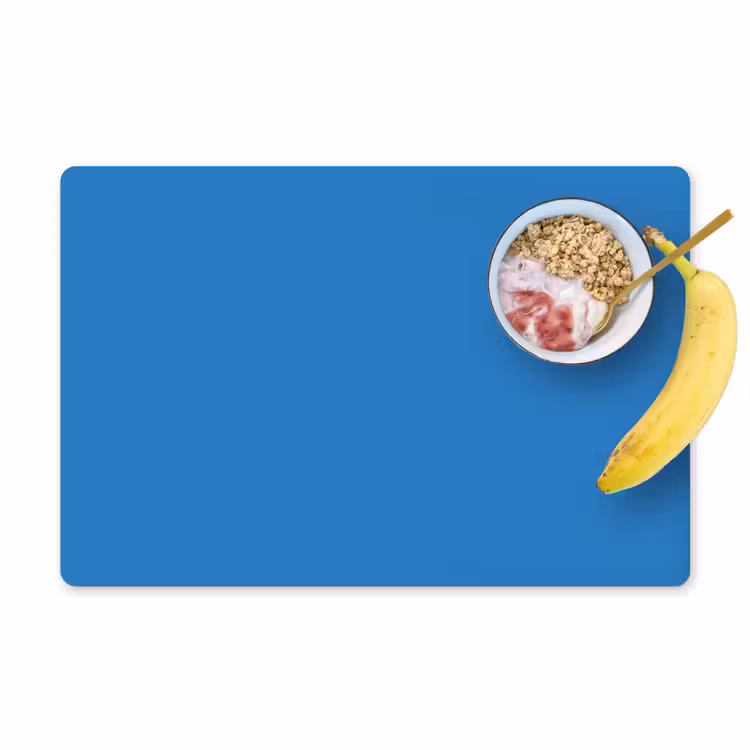 Placemat - 6 stuks - Royal - Blue - Blauw — 1