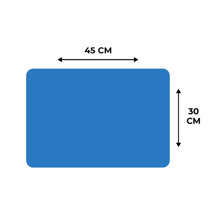 Placemat - 6 stuks - Royal - Blue - Blauw — 3