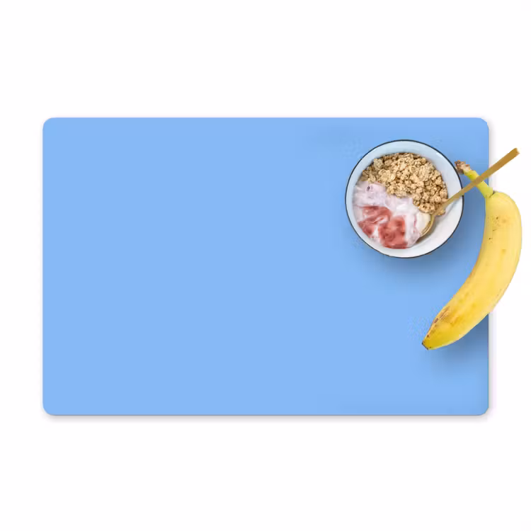Placemat - 6 stuks - Sky - Glow - Blauw — 1