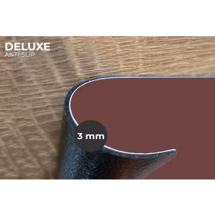 Placemat - 6 stuks - Velvet - Merlot - Rood — 4