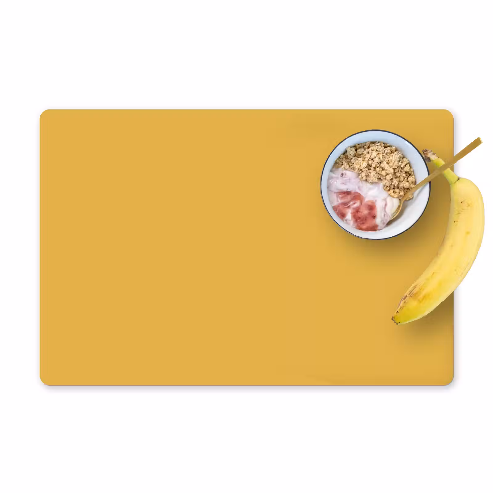 Placemat - 6 stuks - Joyful - Mustard - Geel — 1