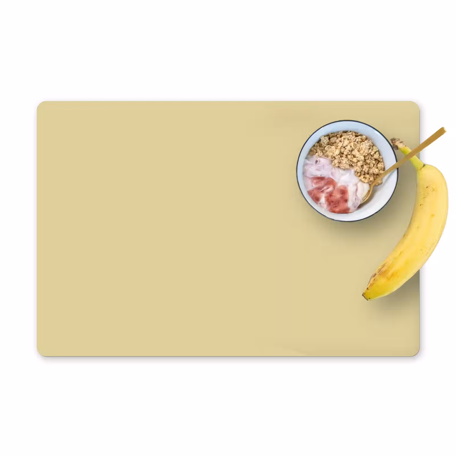 Placemat - 6 stuks - Mellow - Touch - Geel — 1