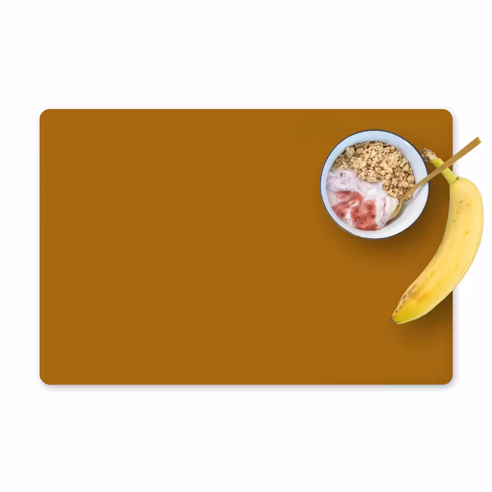 Placemat - 6 stuks - Ocre - Gold - Geel — 1