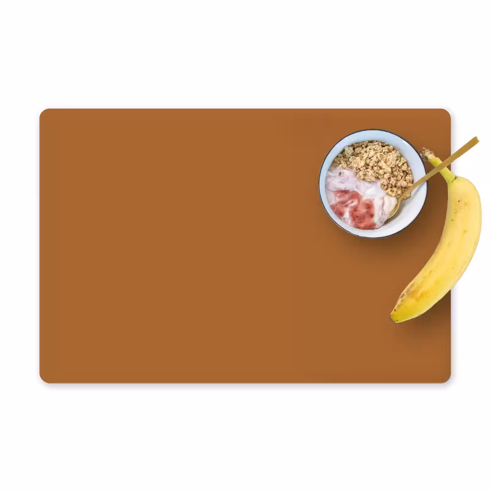 Placemat - 6 stuks - Spiced - Cinnamon - Bruin — 1