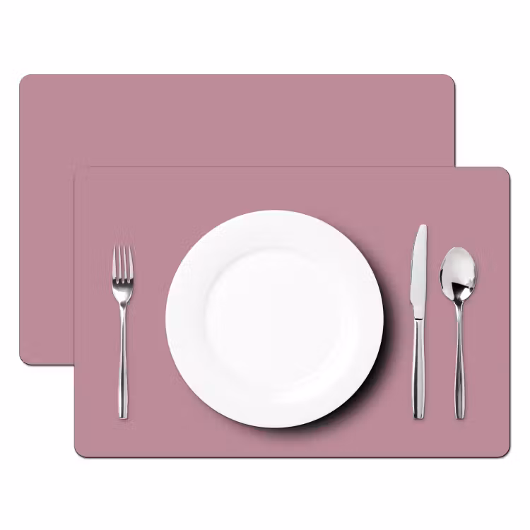 Placemat - 6 stuks - Dusty - Mauve - Paars — 2