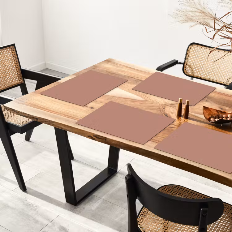 Placemat - 6 stuks - Earthy - Blusher - Roze — 5